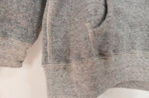 画像3: 50%off  　DENIMDUNGAREE　 	  ビンテージウラケ シンプル パーカー　　3；グレー (3)