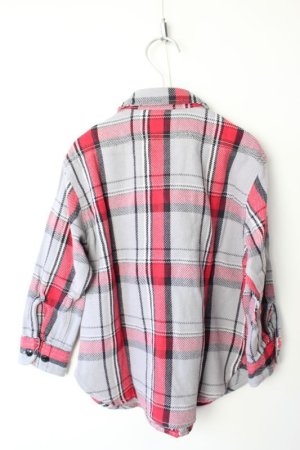 画像4: 50%off　DENIMDUNGAREE　   ムラチェック シャツ　3；グレー (4)