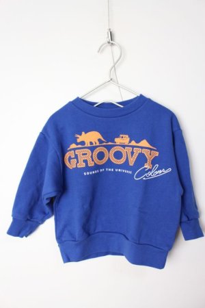 画像1: 40%off 2023秋冬　GC　 	ウラケ GROOVY COLORS スウェット　14；ブルー (1)