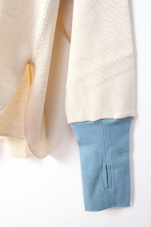 画像2: SWOON ハニカムサーマルTシャツ Ecru  (2)