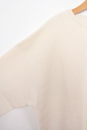 画像3: SWOON ハニカムサーマルTシャツ Ecru  (3)