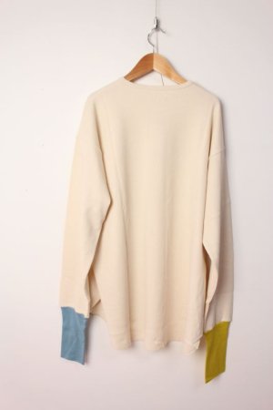 画像4: SWOON ハニカムサーマルTシャツ Ecru  (4)