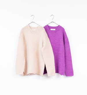 画像1: 30%off      VC   ラフニットプルオーバー　　サイズ：FREE (1)