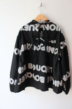 画像4: ☆UNIONINI ユニオニーニ bouquet blouse(BLACK) (4)