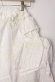 画像2: 40%off フランキーグロウ   Lett. 2HOLE BIG PANTS 　WHITE‐IV Lett  　サイズ；Women(F) (2)