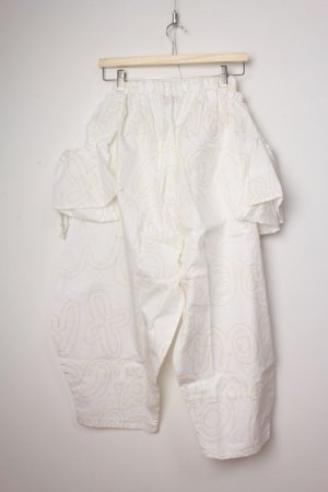 画像4: 50%off  フランキーグロウ   Lett. 2HOLE BIG PANTS  WHITE‐IV Lett   サイズ;Women(F) (4)