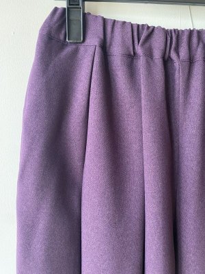 画像2: 50%off 2023AW　gomme　　パンツ　2；パープル　サイズ；M (2)