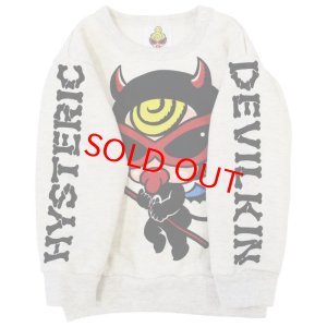 画像3:  MY FIRST HYSTERIC   DEVILKIN裏毛トレーナー   10；ブラック (3)