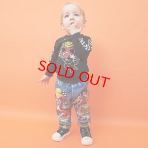 画像4:  MY FIRST HYSTERIC   DEVILKIN裏毛トレーナー   10；ブラック (4)