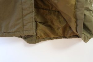 画像5: 50%off  　DENIMDUNGAREE　  CNウェザー ソデニット ドッキング コート　　9；カーキ　サイズ；130 (5)