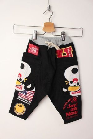 画像1: 50%off  JAM　　フェイスポケットパンツ　　カラー；ブラック　　サイズ；110 (1)