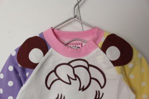 画像2: 40%off グラグラ ハッピードット長袖Tシャツ  (2)