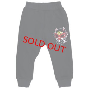 画像2: MY FIRST HYSTERIC　DEVILKIN ベア裏毛 しっぽ付きパンツ   10；ブラック (2)