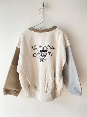 画像6: 40%off FITH     ウラケ ミッキー&ミニーL/S スウェット  91:クレイジー (6)
