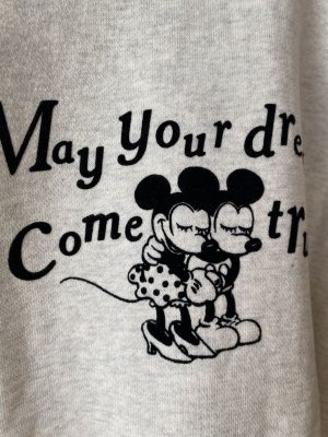 画像4: 40%off FITH     ウラケ ミッキー&ミニーL/S スウェット  91:クレイジー (4)