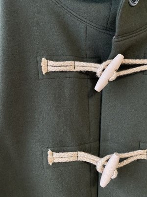 画像2: 2023　快晴堂　コート　2:カーキ　 (2)