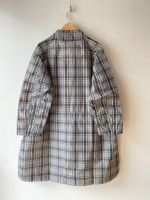 画像5: 2023 快晴堂 ナイロンチェックコート  カラー:グレーチェック  サイズ:2 (5)