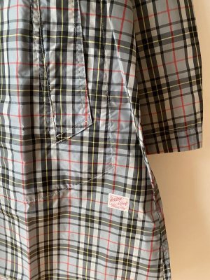 画像3: 2023 快晴堂 ナイロンチェックコート  カラー:グレーチェック  サイズ:2 (3)