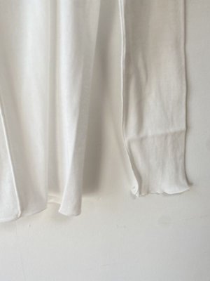 画像2: Paradis　タートル長袖Tシャツ　07:ecru  サイズ；38 (2)