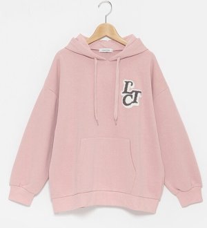 画像1: 30%off Lovetoxic  サガラパステルパーカ　11；ピンク (1)