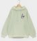 画像1: 30%off Lovetoxic  サガラパステルパーカ　46；L・グリーン (1)