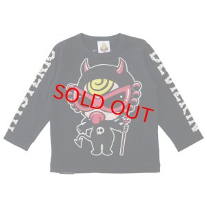 画像1: MY FIRST HYSTERIC　DEVILKIN 長袖Tシャツ　10；ブラック (1)