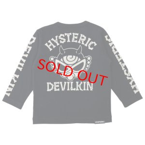画像2: MY FIRST HYSTERIC　DEVILKIN 長袖Tシャツ　10；ブラック (2)