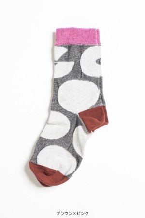 画像2: ☆gomme　Gドットソックス　サイズ；F (2)