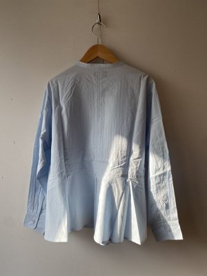 画像4: 40%off   doux blue　フォーマルブラウス　53；サックス　サイズ；FREE (4)