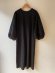 画像4: Lilou&Lily 　 CULOSEMAN/ 60LAWN DOUBLE FACE ONE-PIECE DRESS　D.BLACK (4)