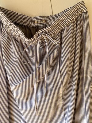 画像2: 40%off 2024SS セビアンフェ  ロンドンストライプ コットンスカート 70;BLUE   サイズ:1 (2)