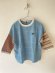 画像1: 40%off 2024春夏FITH  　   アイビーボーダー Big L/S Tシャツ　14；ブルー (1)