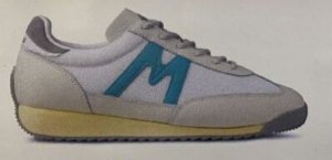 画像1: KARHU カルフ スニーカー   MESTARI    LILY WHITE/BLUE CURACAO   unisex (1)