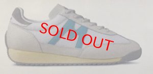 画像1: KARHU カルフ スニーカー   MESTARI    LILY WHITE/BLUE CURACAO   unisex (1)