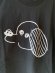 画像2: 40%off nunuforme 　 　手書きinuinu Tシャツ　　BK (2)