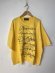 画像1: 40%off 2024SS　　gomme　Tシャツ　　2：イエロー　　サイズ；M (1)