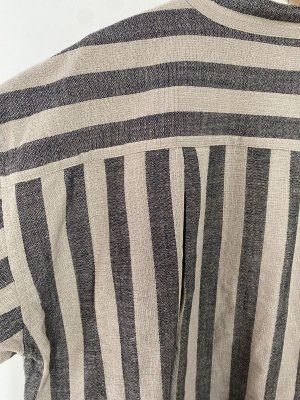 画像5: 40%off   YARRA 　　 リネン混ストライプワンピース　99:ブラック　FREE (5)