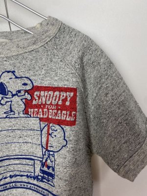 画像2: 50%off 　DENIMDUNGAREE　    	ウラケ SNOOPY スウェット　　3；グレー (2)