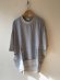 画像1: 30%off 2024春夏　NATURAL LAUNDRY　プルオーバー　　410；サックス　サイズ:2 (1)