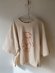 画像1: 30%off UNIONINI　teddybear logo big    pink beige (1)