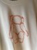 画像2: 30%off UNIONINI　teddybear logo big    pink beige (2)