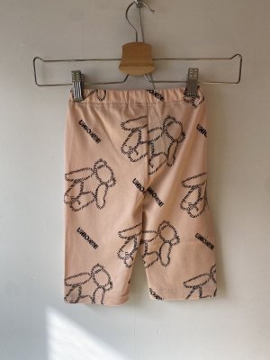 画像3: 40%off UNIONINI　teddybear short leggings    pink orange　　サイズ；6-8y（116-128cm) (3)