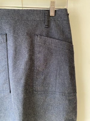 画像2: 40%off  　NATURAL LAUNDRY　　ロイカデニムナロースカート　480；ネイビー　 (2)