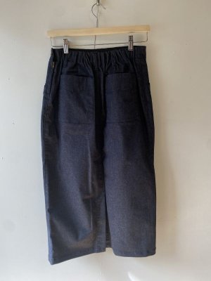 画像4: 40%off  　NATURAL LAUNDRY　　ロイカデニムナロースカート　480；ネイビー　 (4)