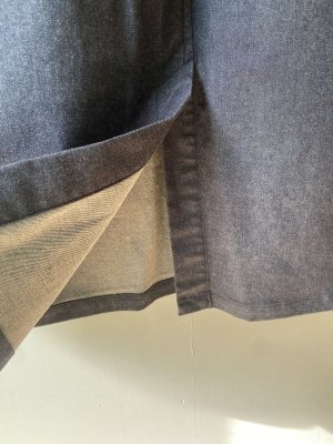 画像5: 40%off  　NATURAL LAUNDRY　　ロイカデニムナロースカート　480；ネイビー　 (5)