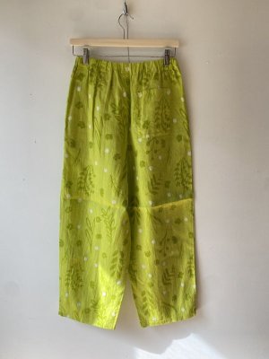 画像4: 30%off 2024春夏 NATURAL LAUNDRY  Lプランタpt パンツ 224:グリーン サイズ;2 (4)