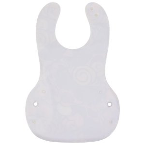 画像2: ☆HYS MINI　　JAM PACKED総柄 EVA お食事エプロン　04:ホワイト系 (2)