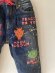 画像2: 40%off 2024春夏　DENIMDUNGAREE　   12ozHOME MADEデニム ラクガキ イージー PN　　4；紺 (2)