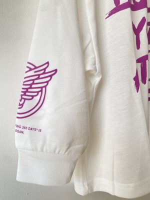 画像2: 30%off ハイキング　youth long sleeve  001;White (2)