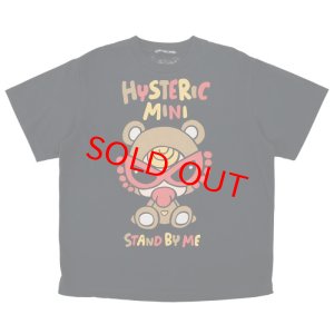 画像1: 30%OFFHystericmini　STAND BY TEDDY 半袖Tシャツ　　10；ブラック (1)